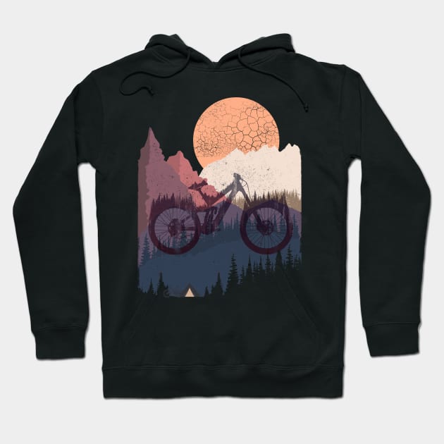 Downhill Hoodie by Bongonation